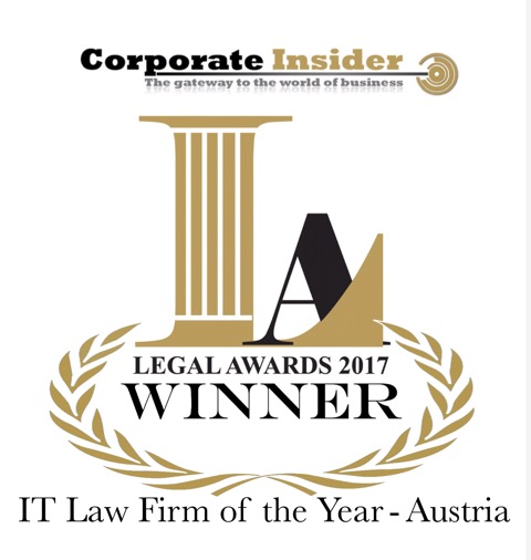 Tonninger Schermaier & Partner Rechtsanwälte — IT Law Firm of the Year 2017, Corporate Insider Legal Awards